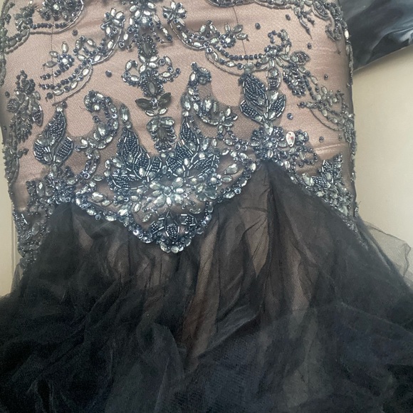 Embellished Prom Dress - Picture 4 of 7